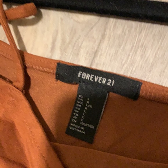 Faux suede bodysuit - Picture 4 of 4